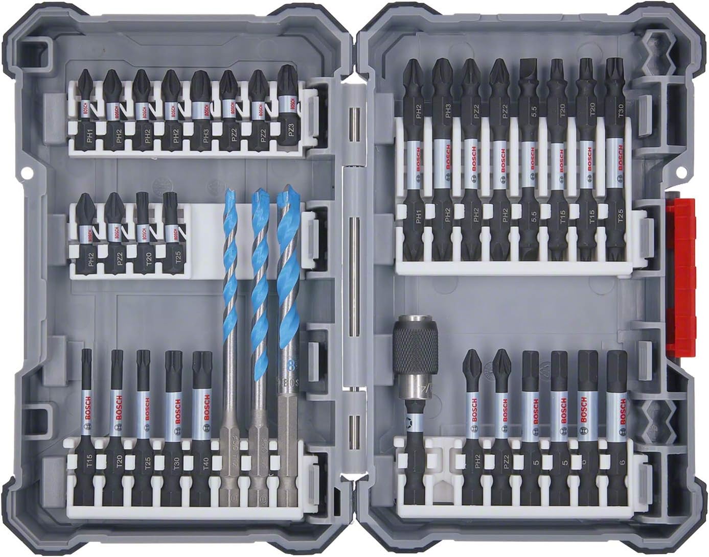 Bosch Professional 35-Piece Drill Bit Set (Pick And Click System)