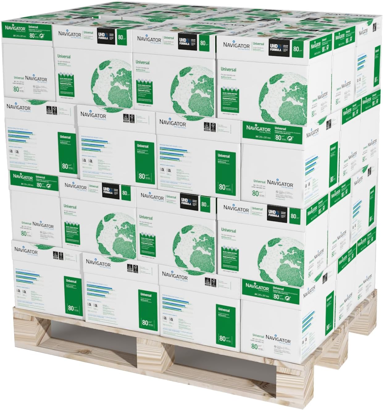 Navigator Universal Multipurpose Printer Paper 80Gsm - 300 Packs