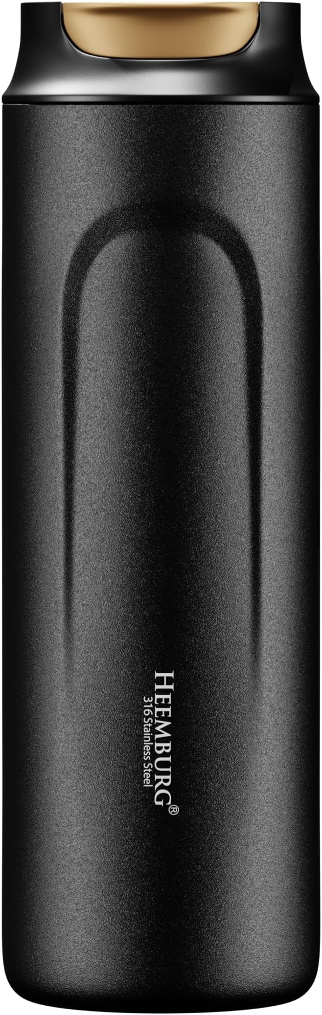 Heemburg Hbtfp430 French Press Coffee Maker To-Go, Insulated Stainless Steel Travel Coffee Press, 430Ml