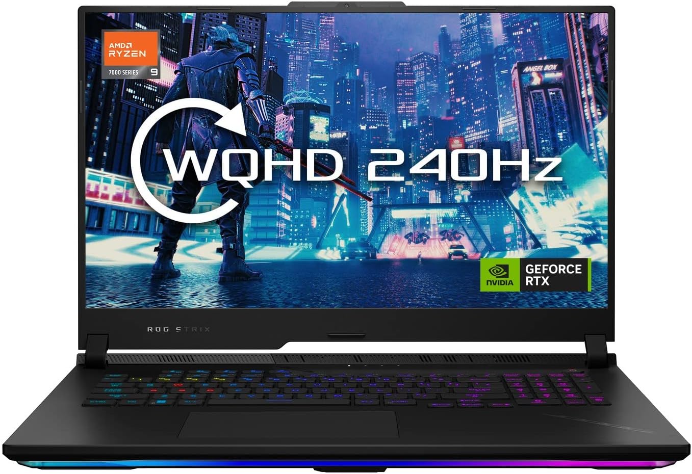 Asus Rog Strix Scar 17 Gaming Laptop: Amd Ryzen 9, Nvidia Rtx 4090, 17.3 Inch Qhd Display