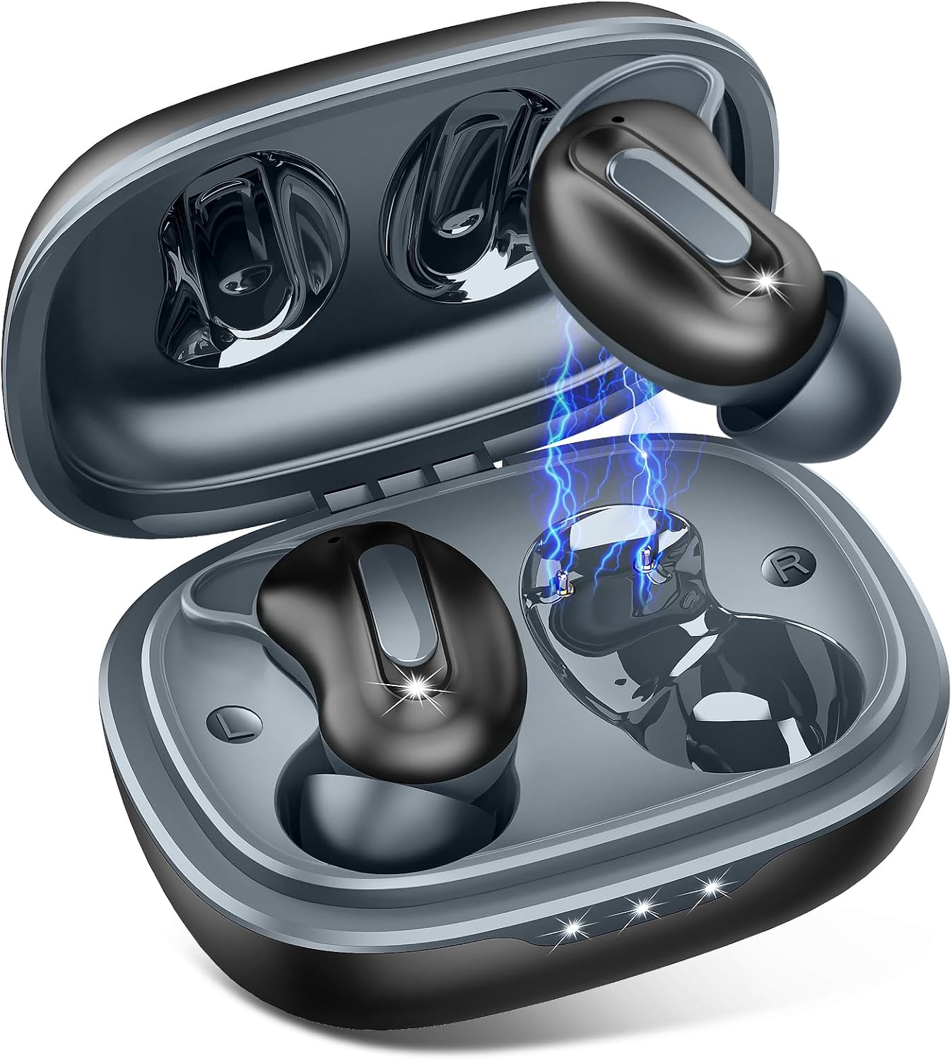 Aggoo D20 Wireless Earbuds With Anc And 48H Playtime