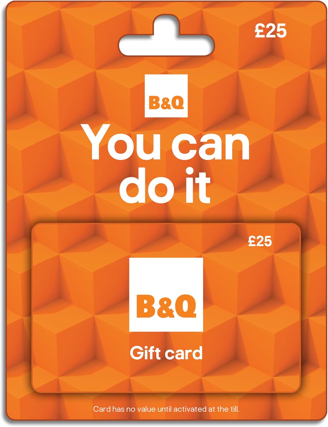 B&Q £25 Gift Card - Uk Redemption Only