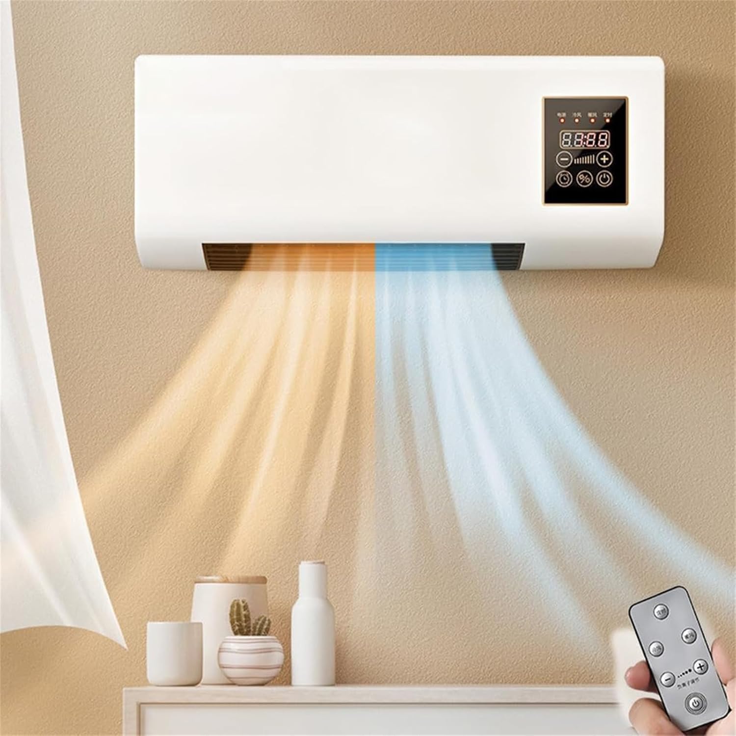 Generic Mini Air Conditioner Wall Mounted With Remote Control Km-Peeu1U