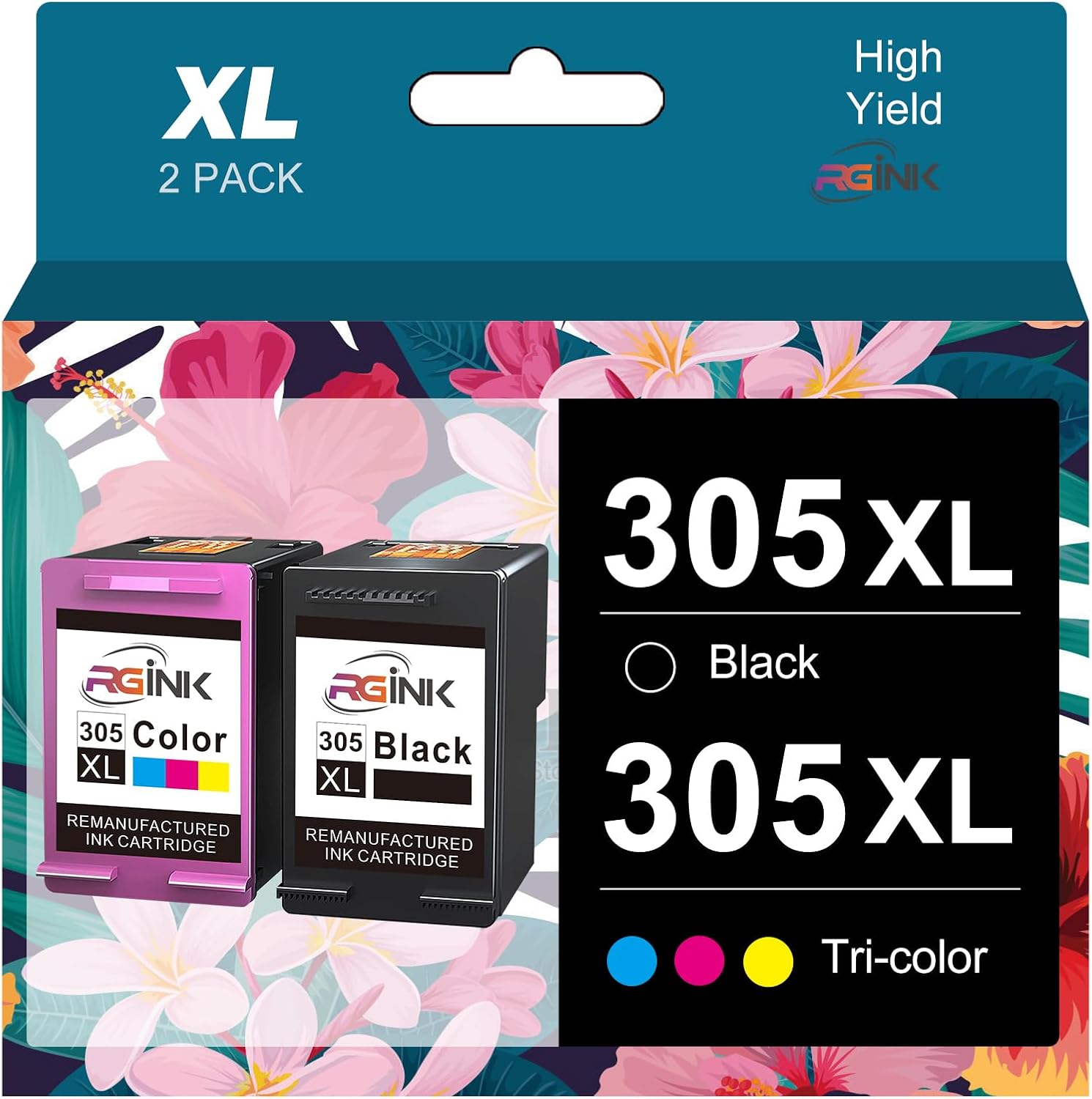 Rgink 305Xl Ink Cartridges Replacement For Hp Deskjet & Envy Printers