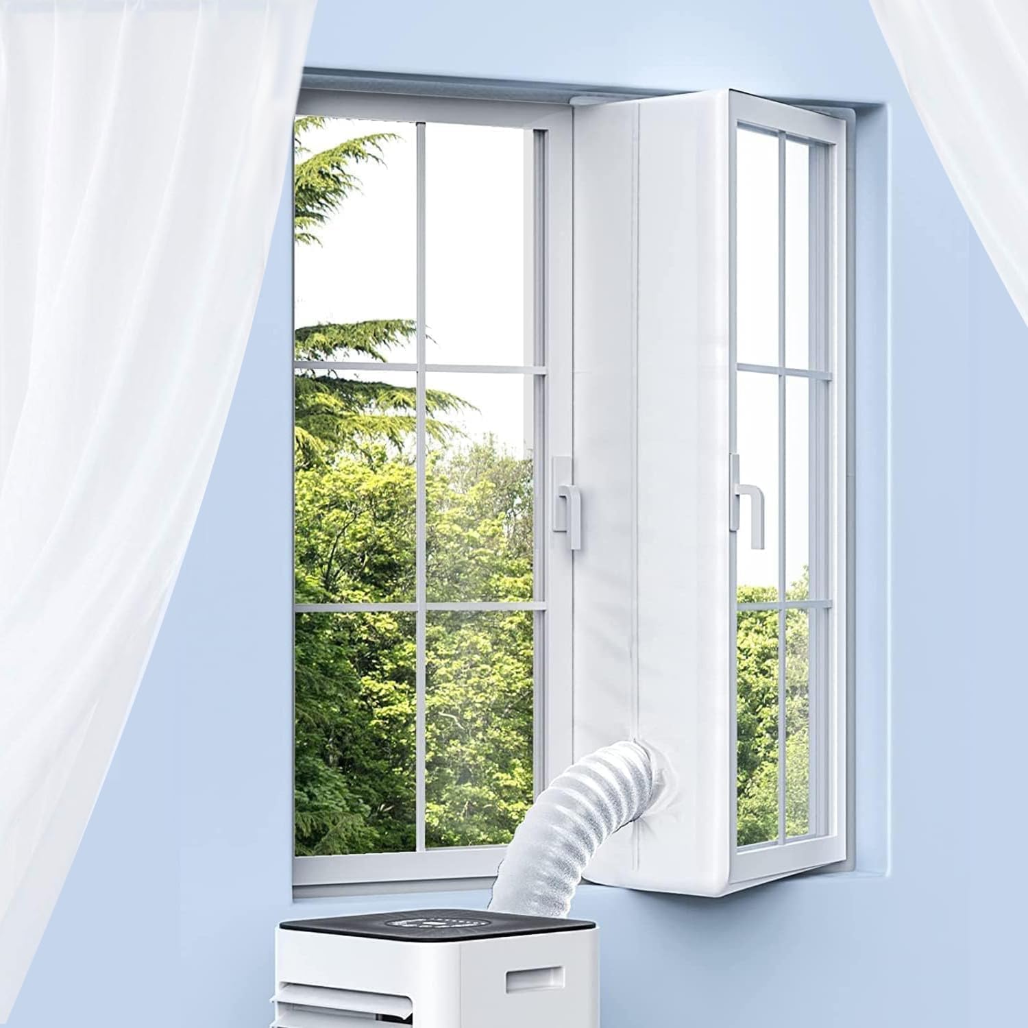 Portable Air Conditioner Window Seal Kit 400Cm By Cizmuoben - Waterproof & Easy Install
