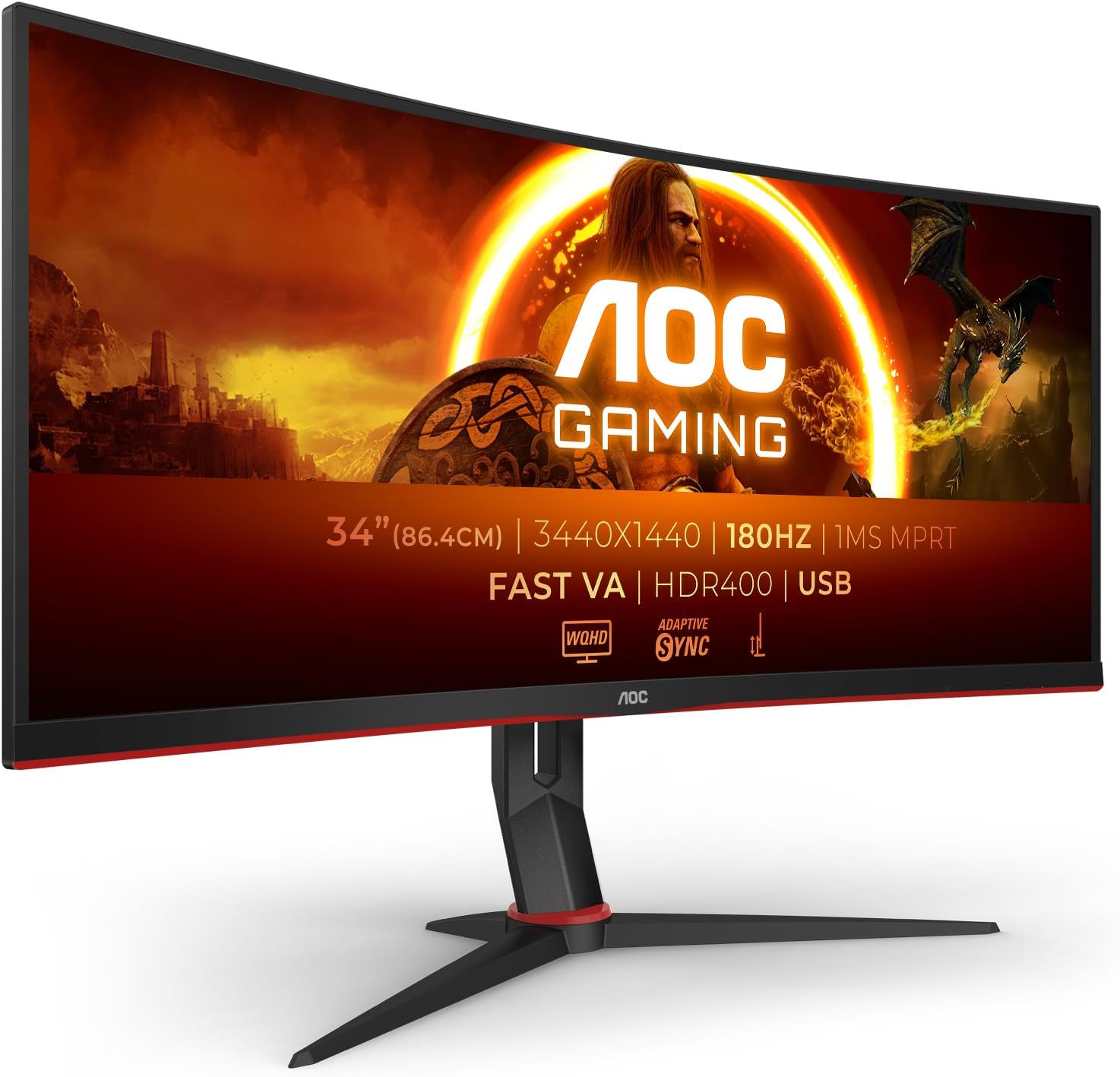 Aoc Gaming Cu34G2Xpd 34