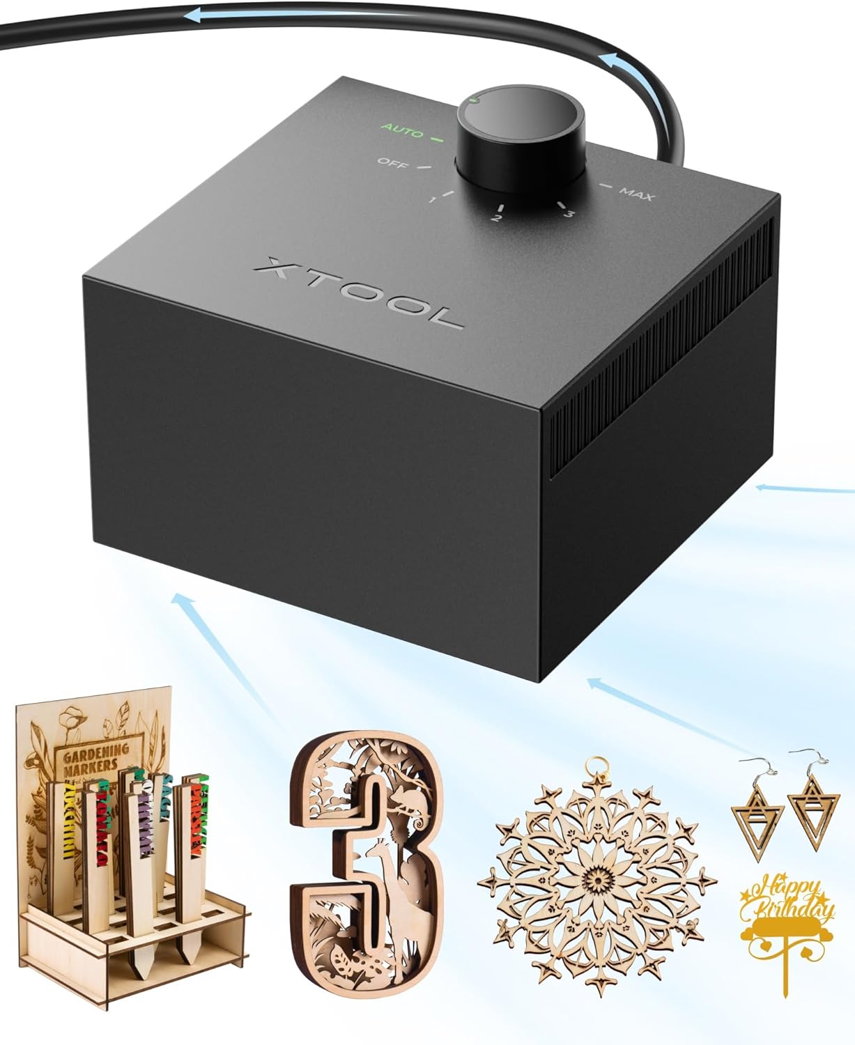 Xtool S1 Air Assist - Performance Booster For Laser Engraving And Cutting