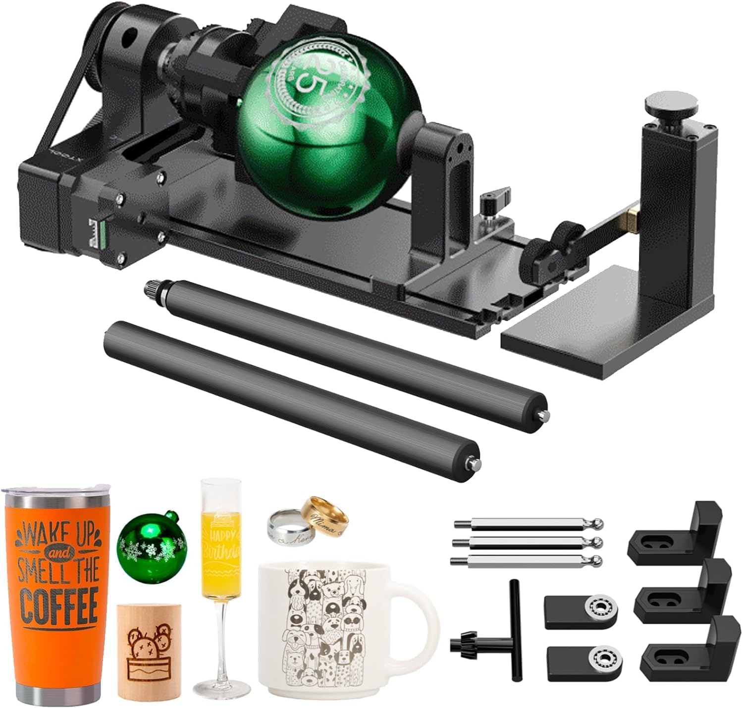 Xtool Ra2 Pro 4-In-1 Rotary Tool For Laser Engravers