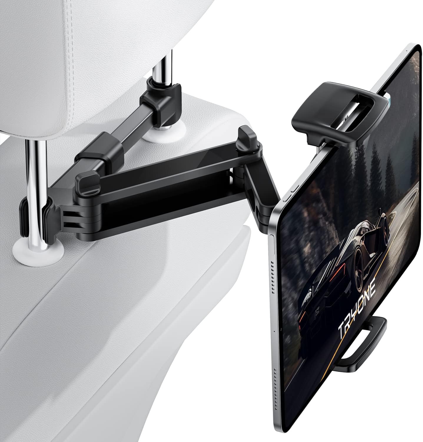 Tryone Car Headrest Tablet Holder Mount For 4.7