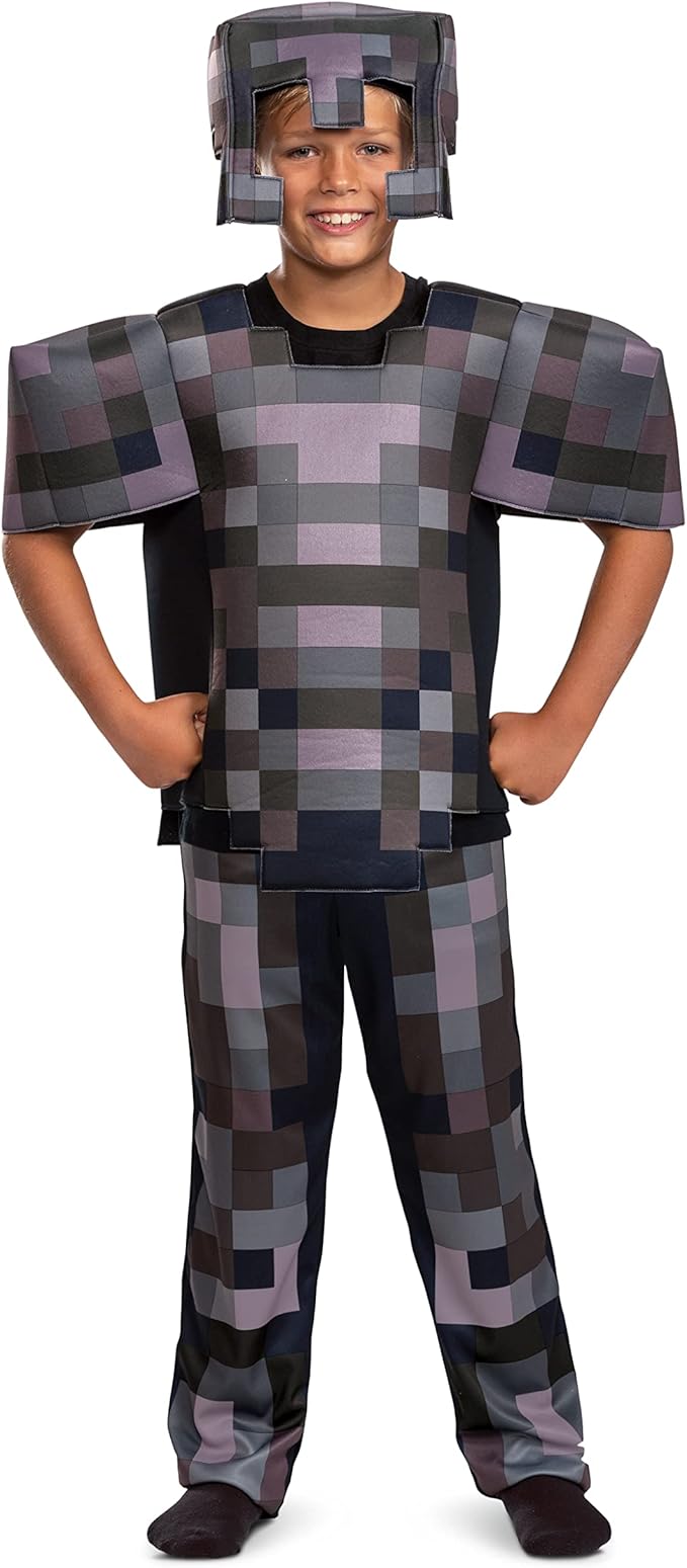 Disguise Official Minecraft Mesh Armor Costume For Kids