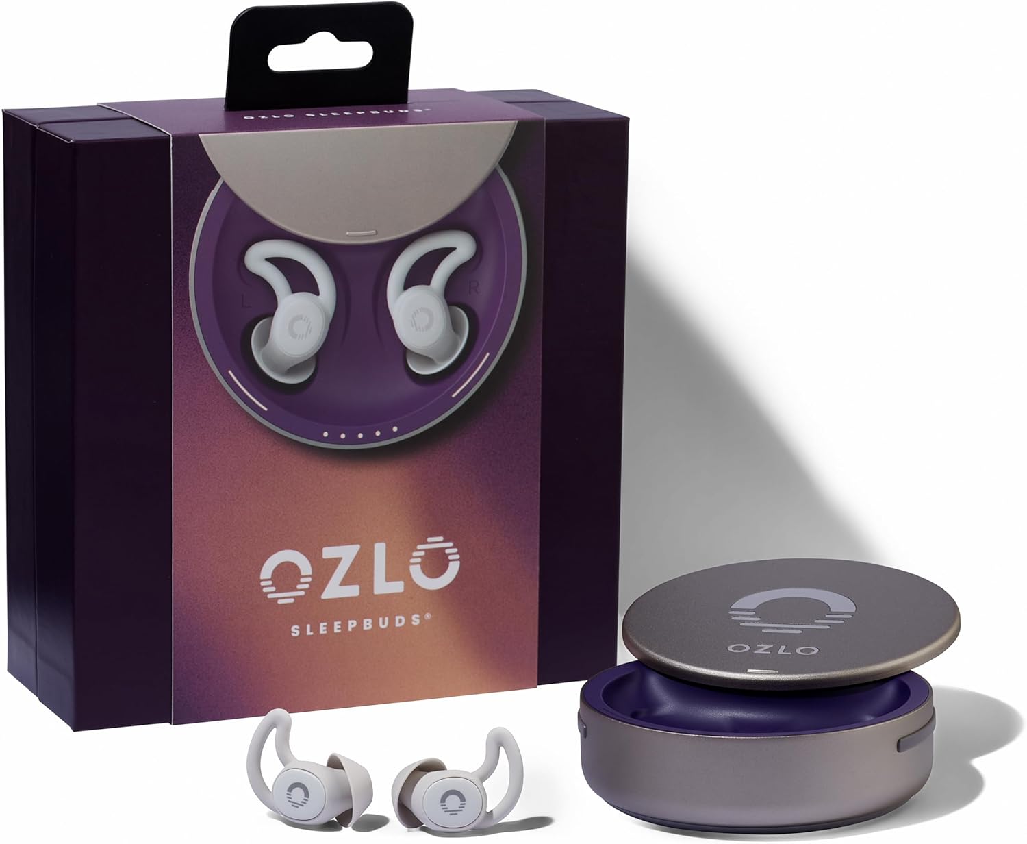 Ozlo Sleepbuds Osbwht5Vus/Ca - Comfortable Side Sleeper Headphones With Up To 10 Hours Of Bluetooth Streaming