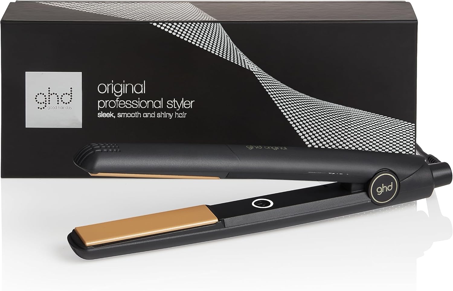 Ghd Original Hair Straightener & Styler (Upgraded) - Sleek, Smooth & Soft Hair With Enhanced Shine