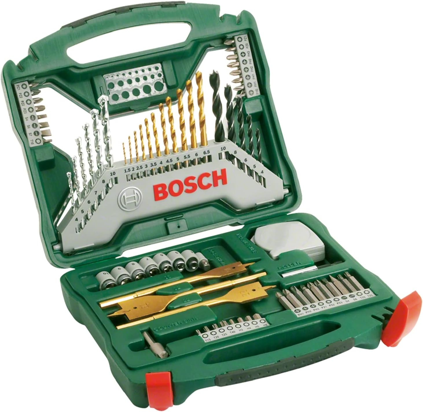 Bosch 70-Piece X-Line Titanium Drill And Screwdriver Bit Set