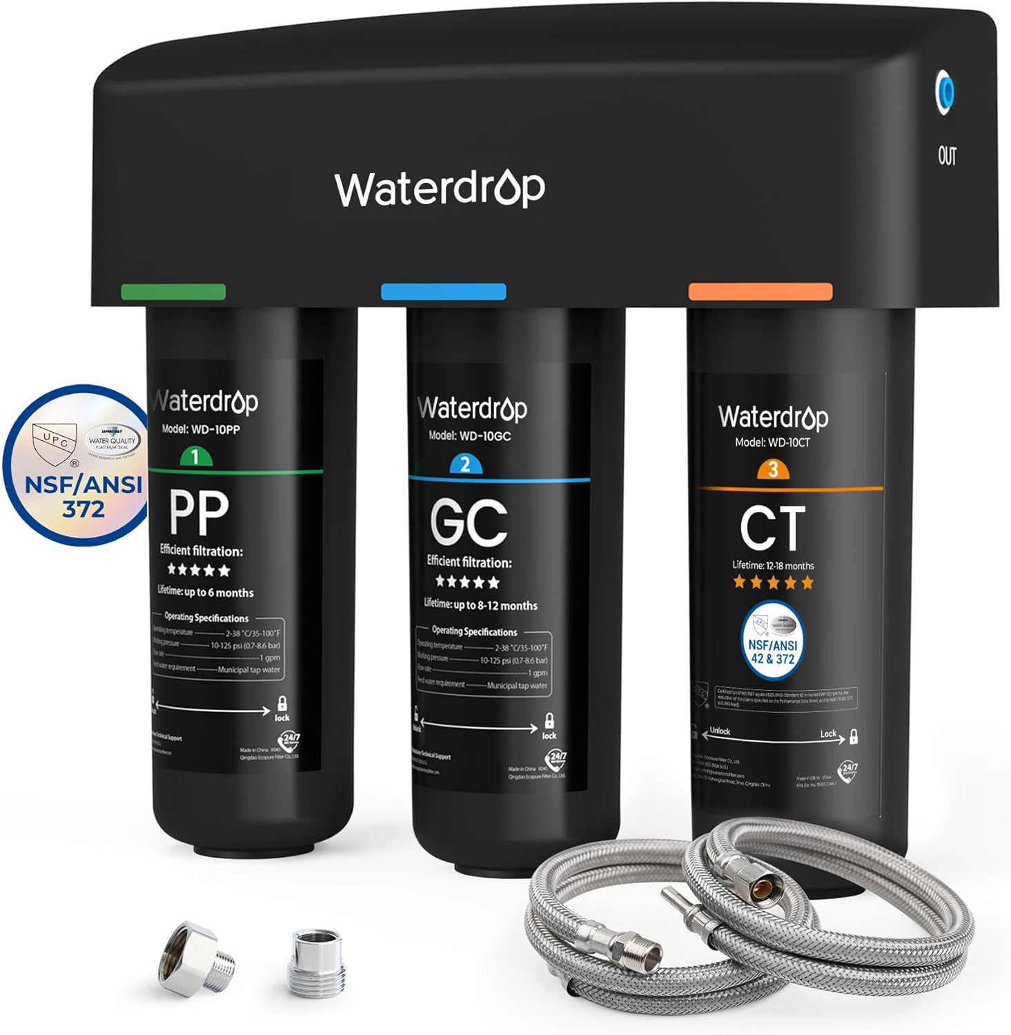 Waterdrop Tsa Under Sink Water Filter System Wd-Tsa-10
