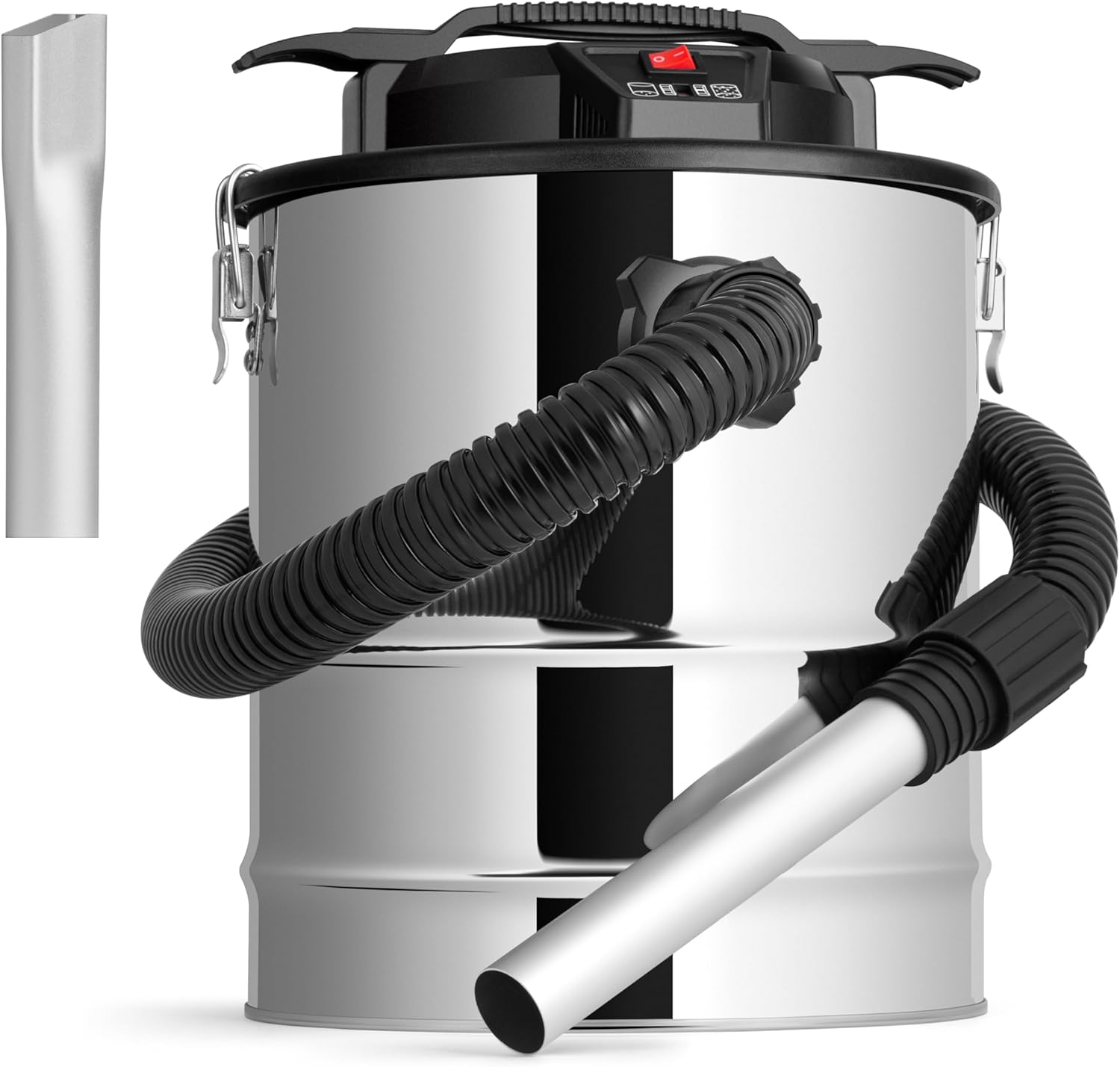 Vonhaus 15L Ash Vacuum Cleaner - 1000W Industrial Vacuum For Fireplaces, Bbqs & Workshops