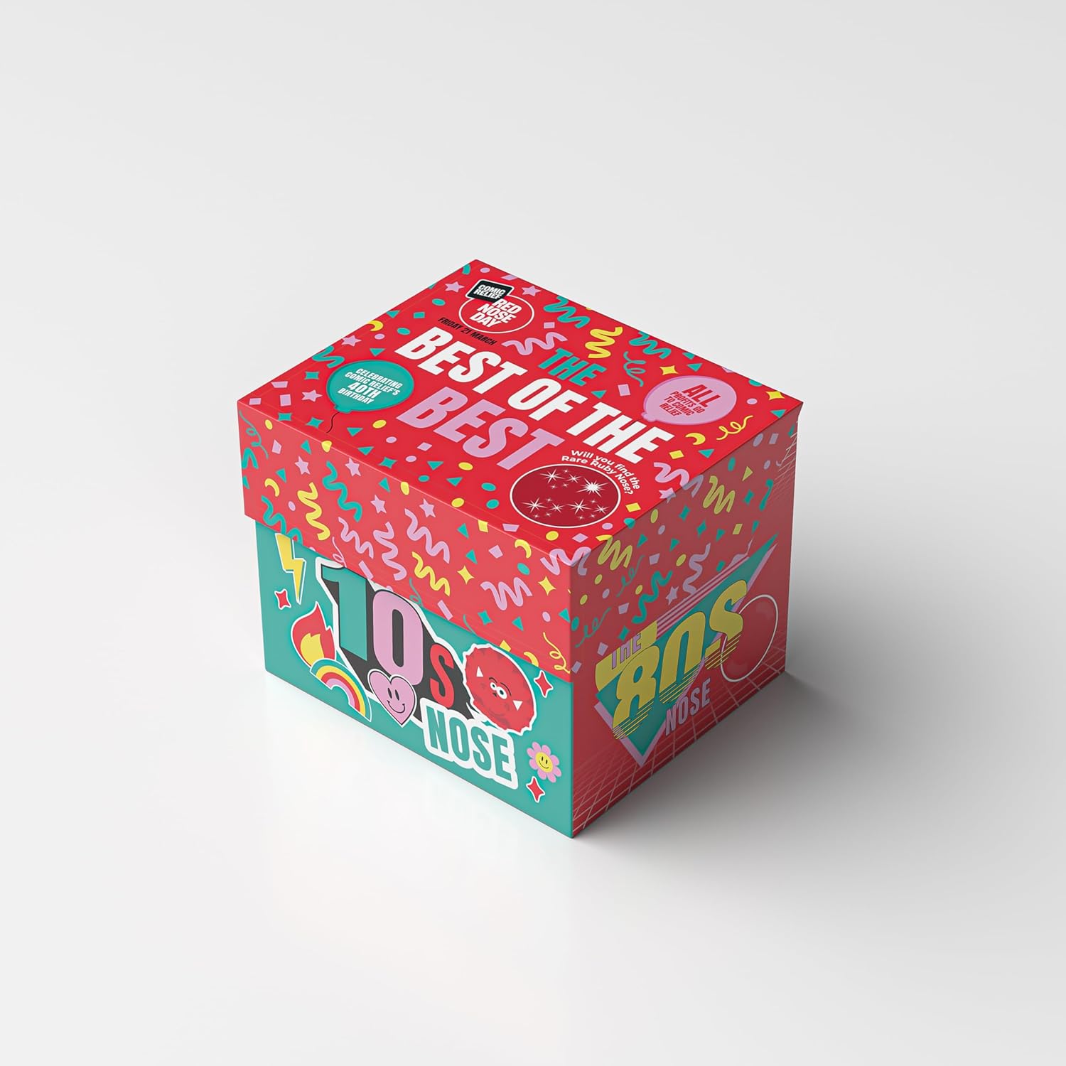 Official 2025 Red Nose By Comic Relief - Collectible Charity Accessory