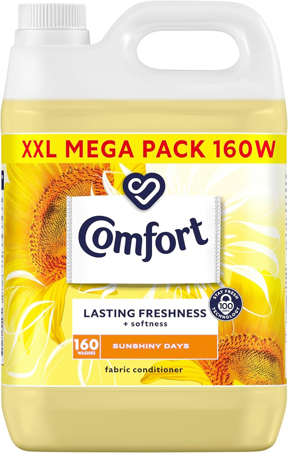 Comfort Sunshiny Days Fabric Conditioner 4800Ml With Stay Fresh Technology