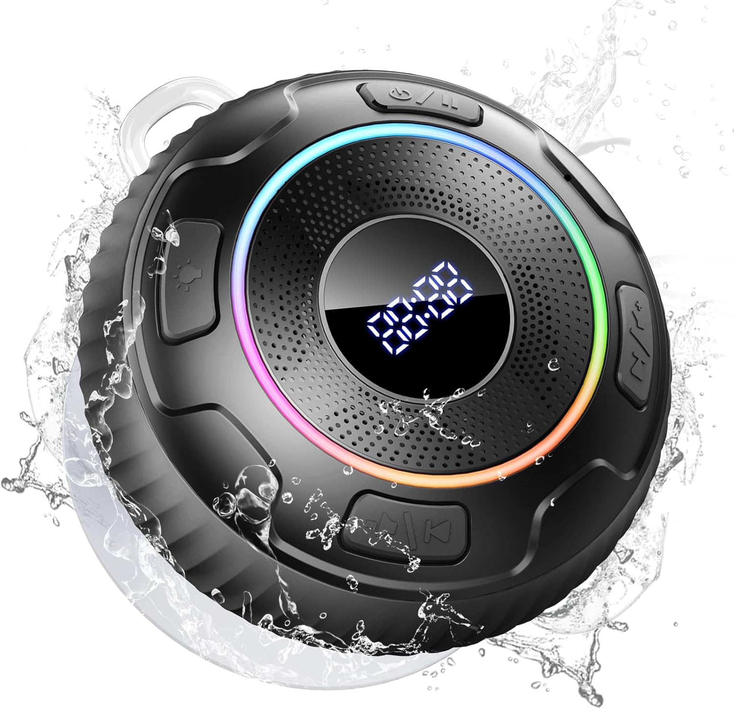 Hupoaf S5 Waterproof Bluetooth Speaker With 360° Stereo Sound And Hands-Free Calls