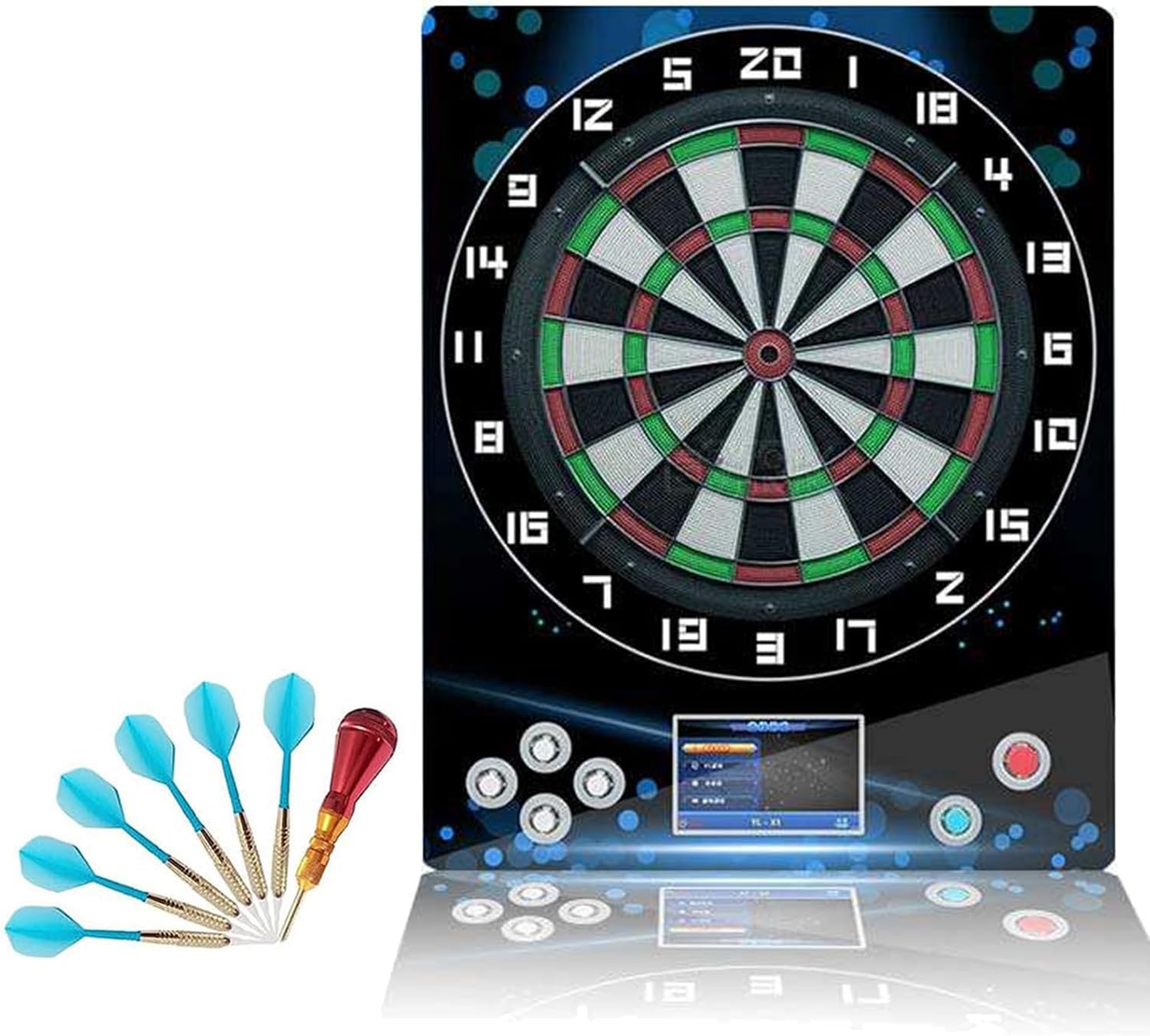 Ujuzaeos Electronic Dart Board With 10 Games & Led Display - Model 8673981177072