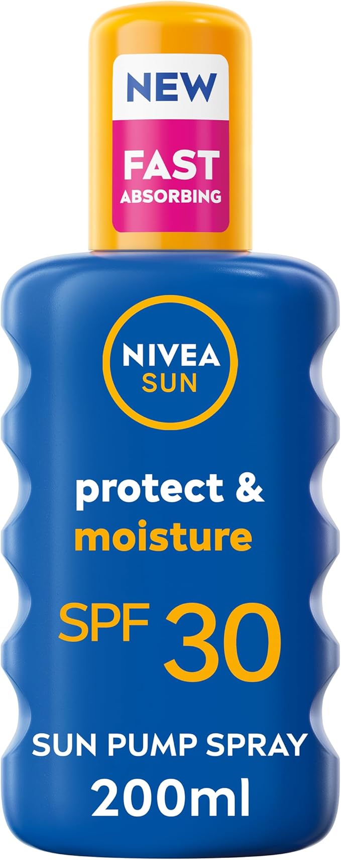 Nivea Sun Protect & Moisture Sun Spray Spf 30 (200Ml) - Moisturising Suncream With Uva/Uvb Protection