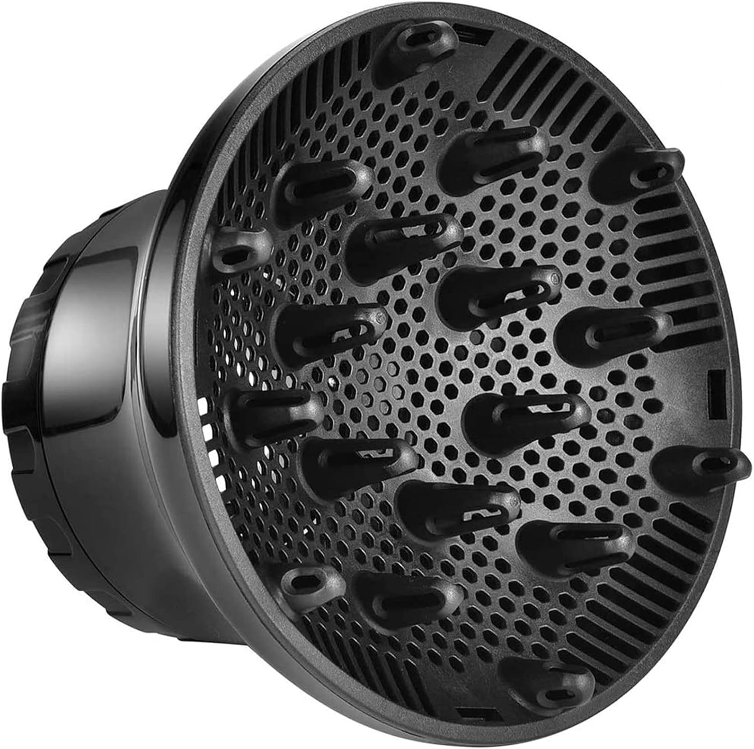 Uucolor Universal Hair Diffuser For Curly & Wavy Hair - Adjustable Attachment For Hair Dryers 1.4In To 2.6In