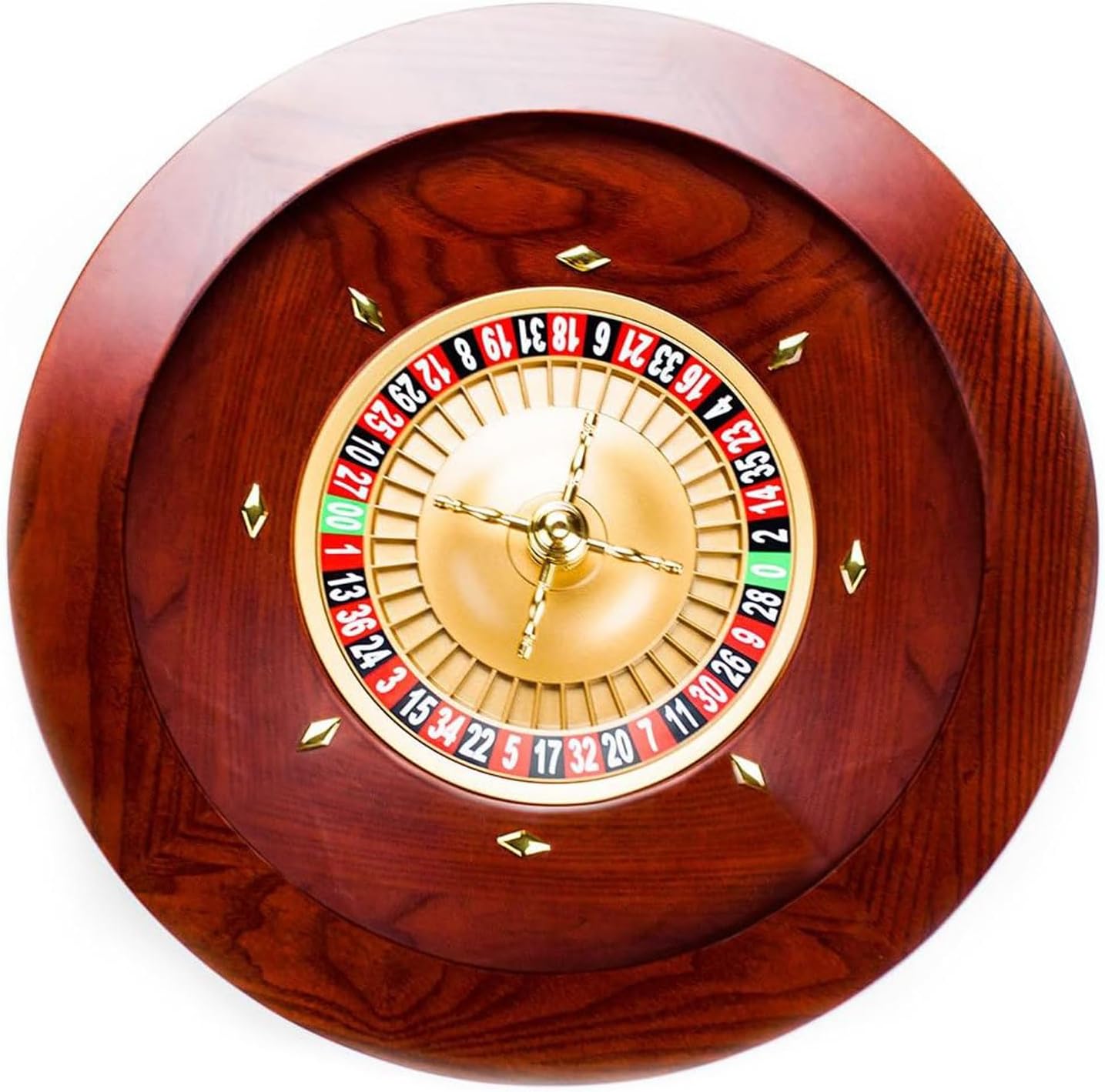 Mobyat Wooden Roulette Wheel Set 18