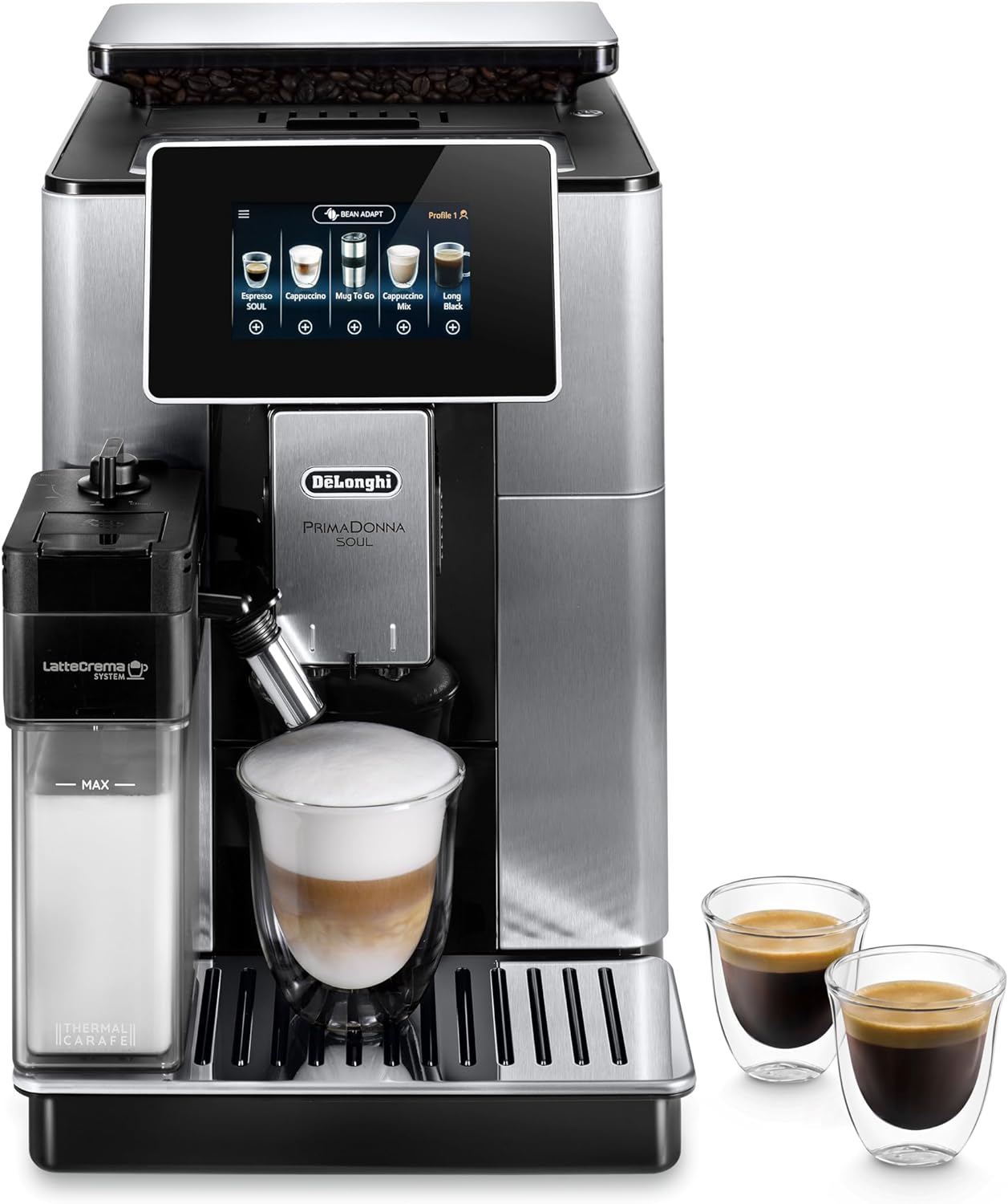 De'longhi Primadonna Soul Ecam610.75.Mb Automatic Bean-To-Cup Coffee Maker