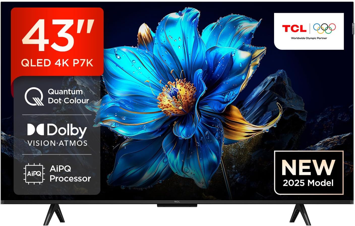 Tcl 43P7K-Uk 43