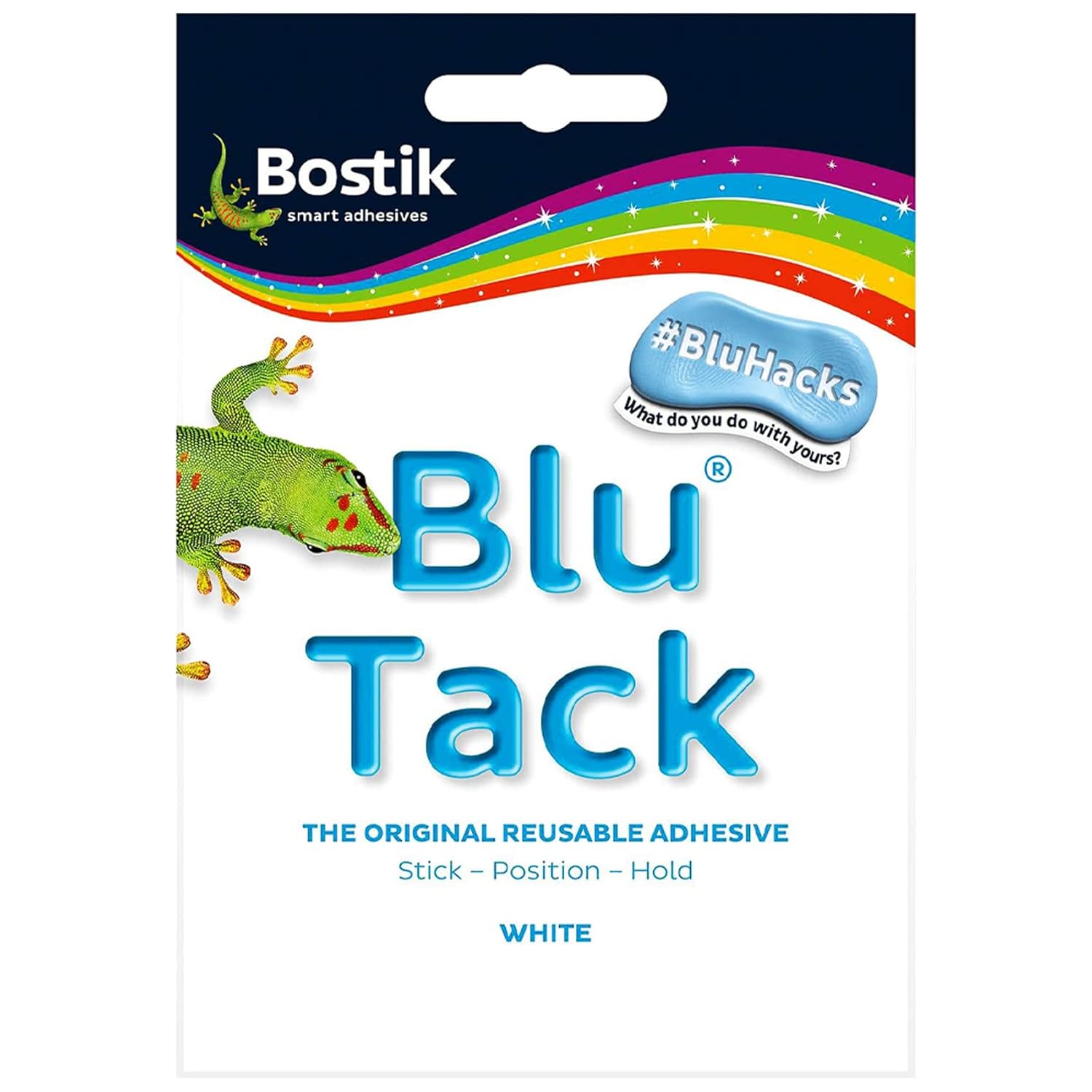 Adhesive Bostik Blu Tack White Reusable Adhesive By Adtech