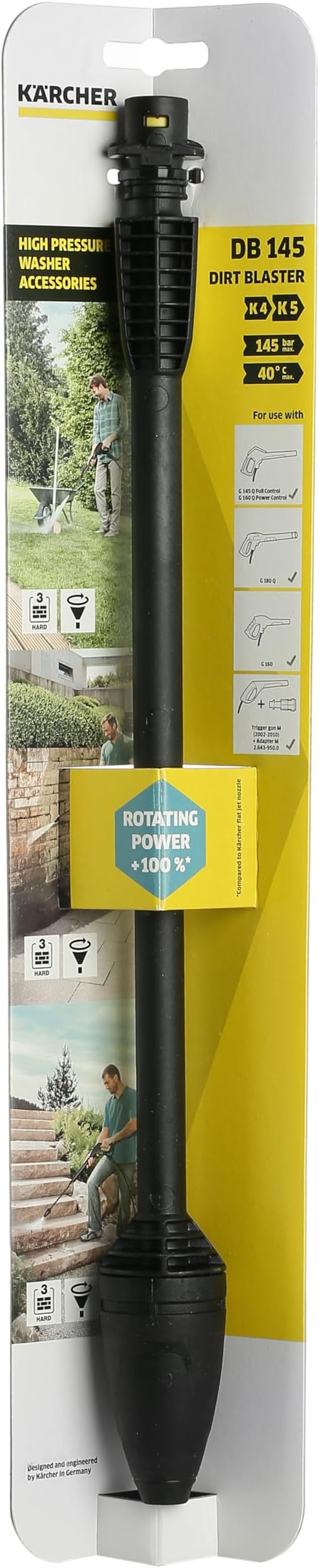Masterpart Pressure Washer Dirt Blaster Spray Lance For Karcher K3, K4, K5 Models