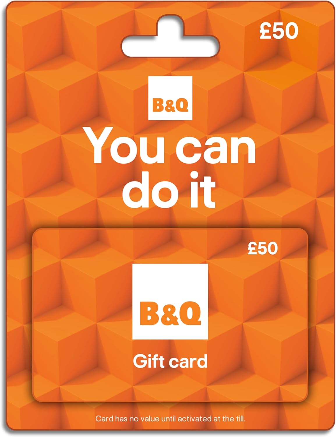 B&Q Gift Card For Home Improvement & Diy Projects