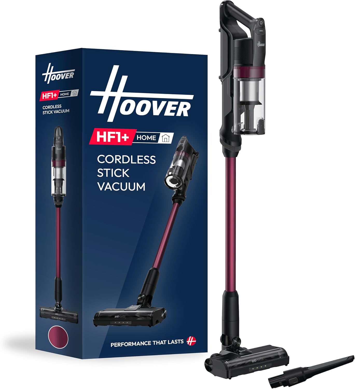 Hoover Hf1 Plus Cordless Vacuum Cleaner With Turbo Suction Mode