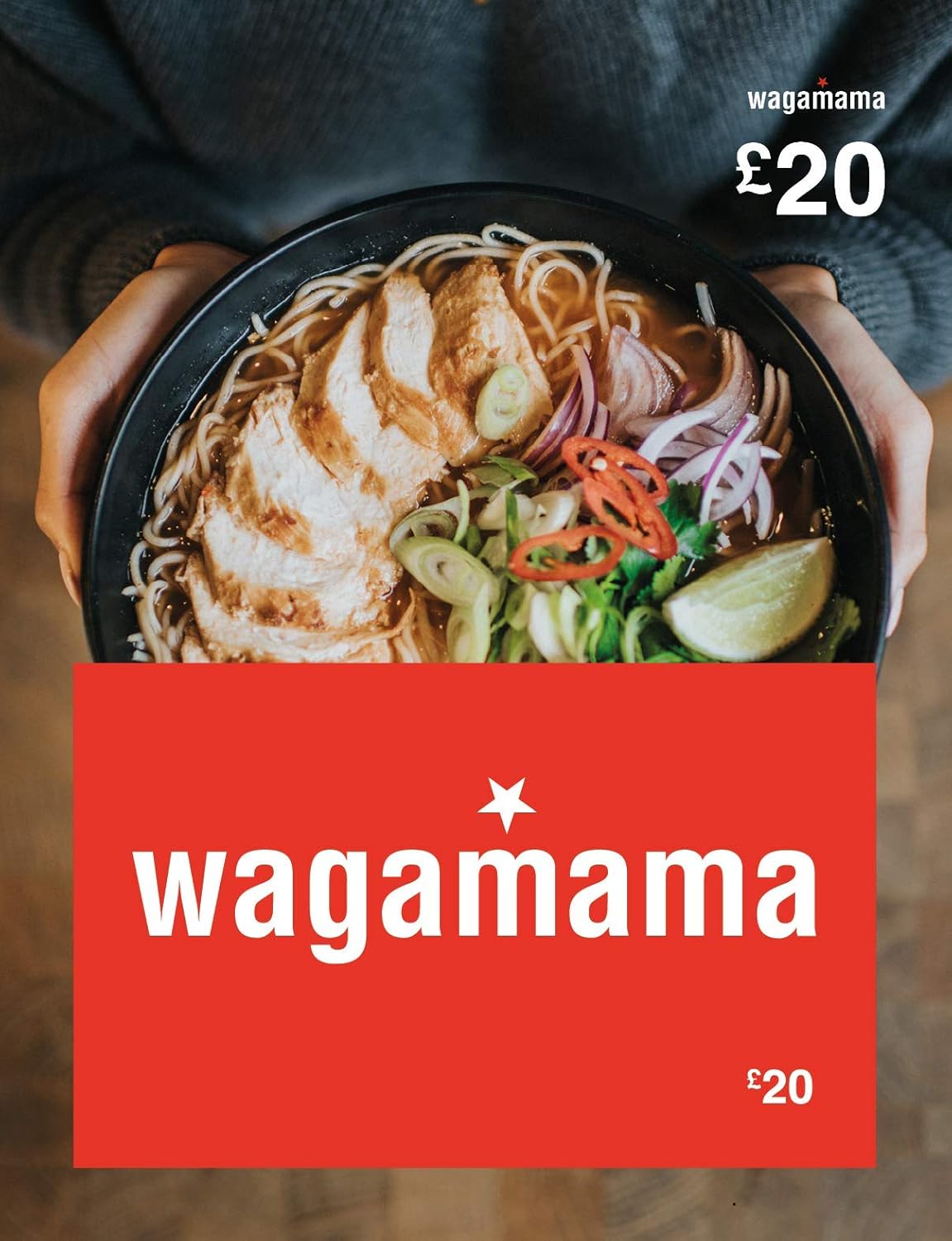 Wagamama Uk Gift Card - Redeemable In Restaurants Excluding Northern Ireland