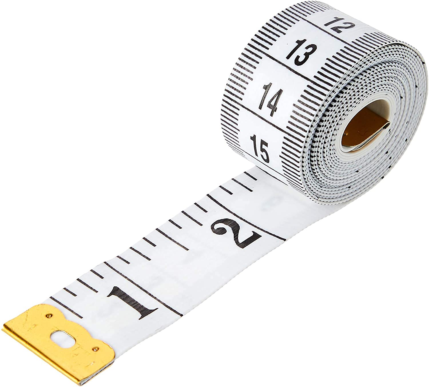 Woodland Leathers Dual Sided Durable Measuring Tape - 150Cm/60 Inches With Free Bmi App And Ebook