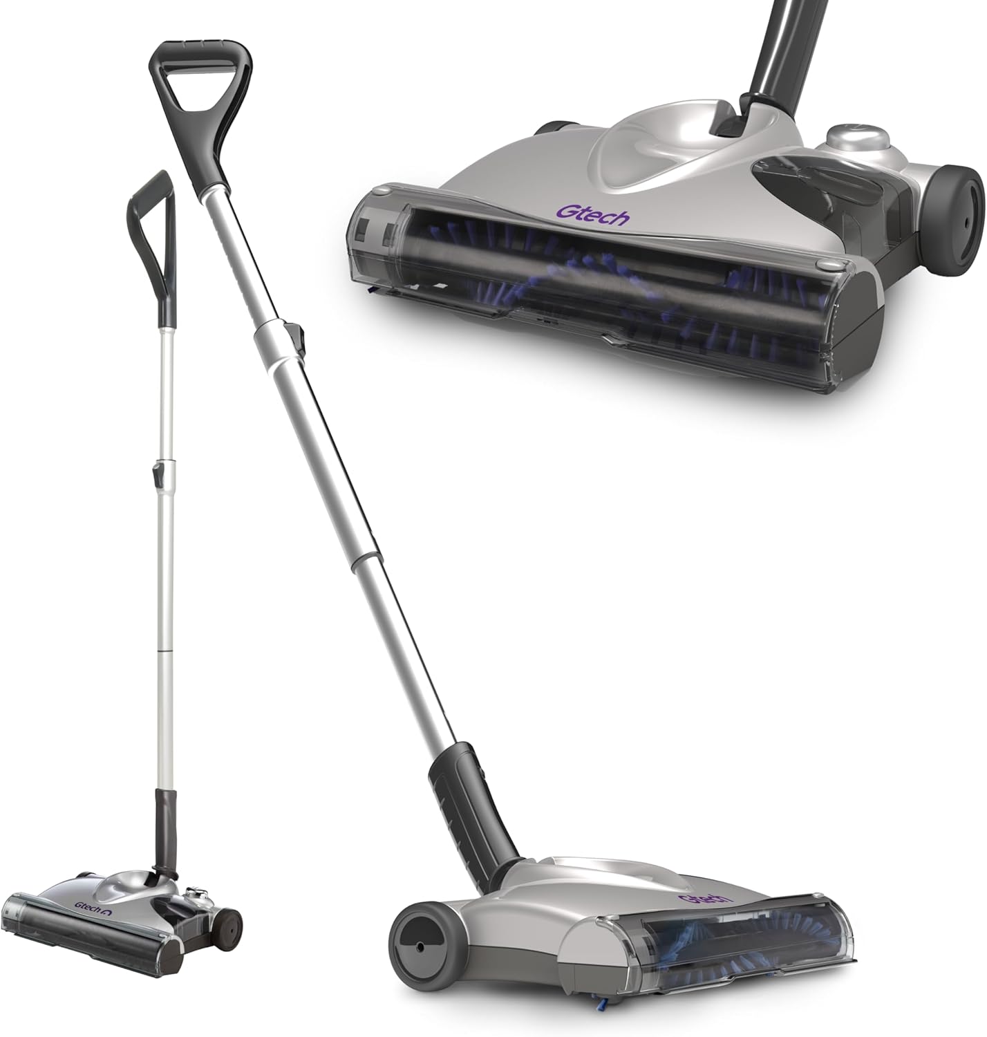 Gtech Gtcsw02 Sw02 Cordless Floor Sweeper, 25W Silver/Grey