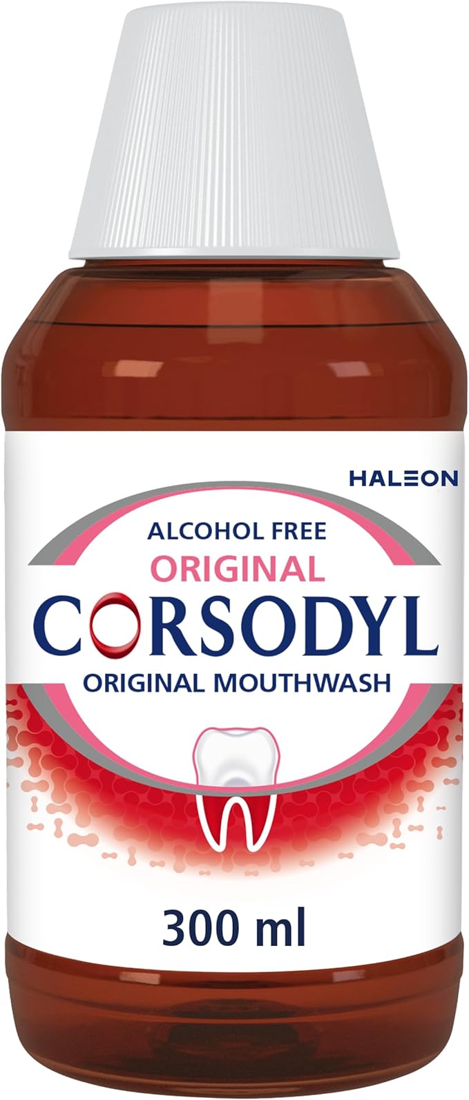 Corsodyl Original Alcohol Free Mouthwash 300Ml - Gum Disease & Bleeding Gum Treatment