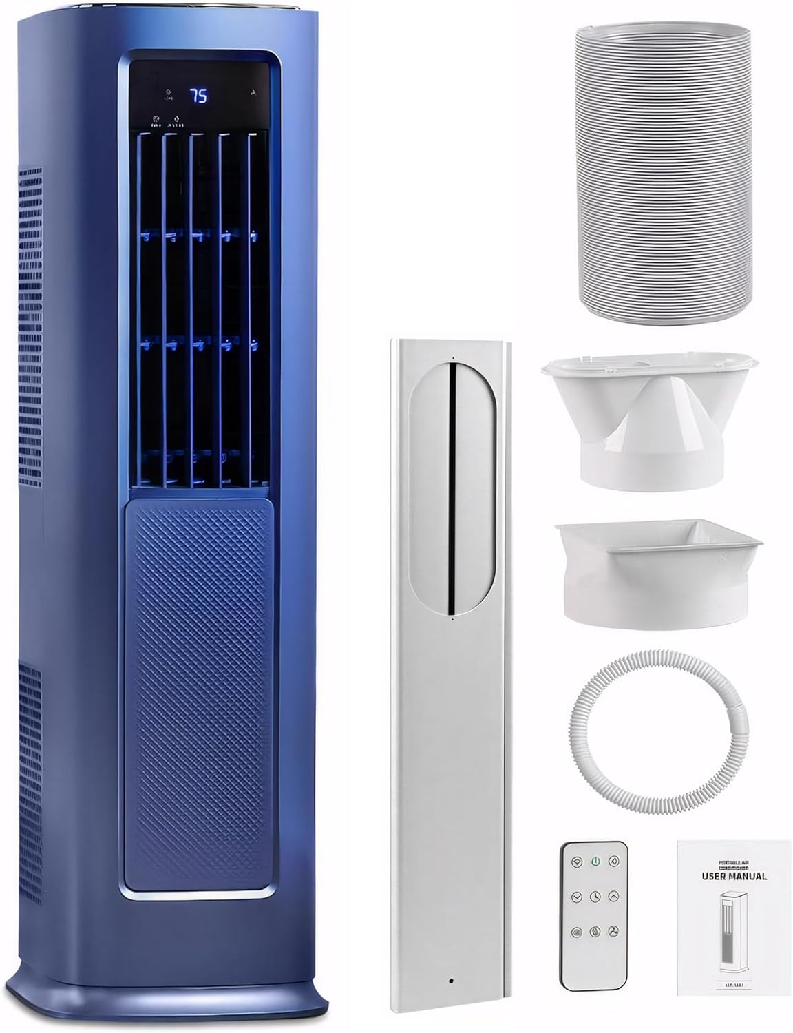 Elecci 4-In-1 Portable Air Conditioner Kyr-35A1-Uk - 12000 Btu Cooling & Heating For 60M² Rooms
