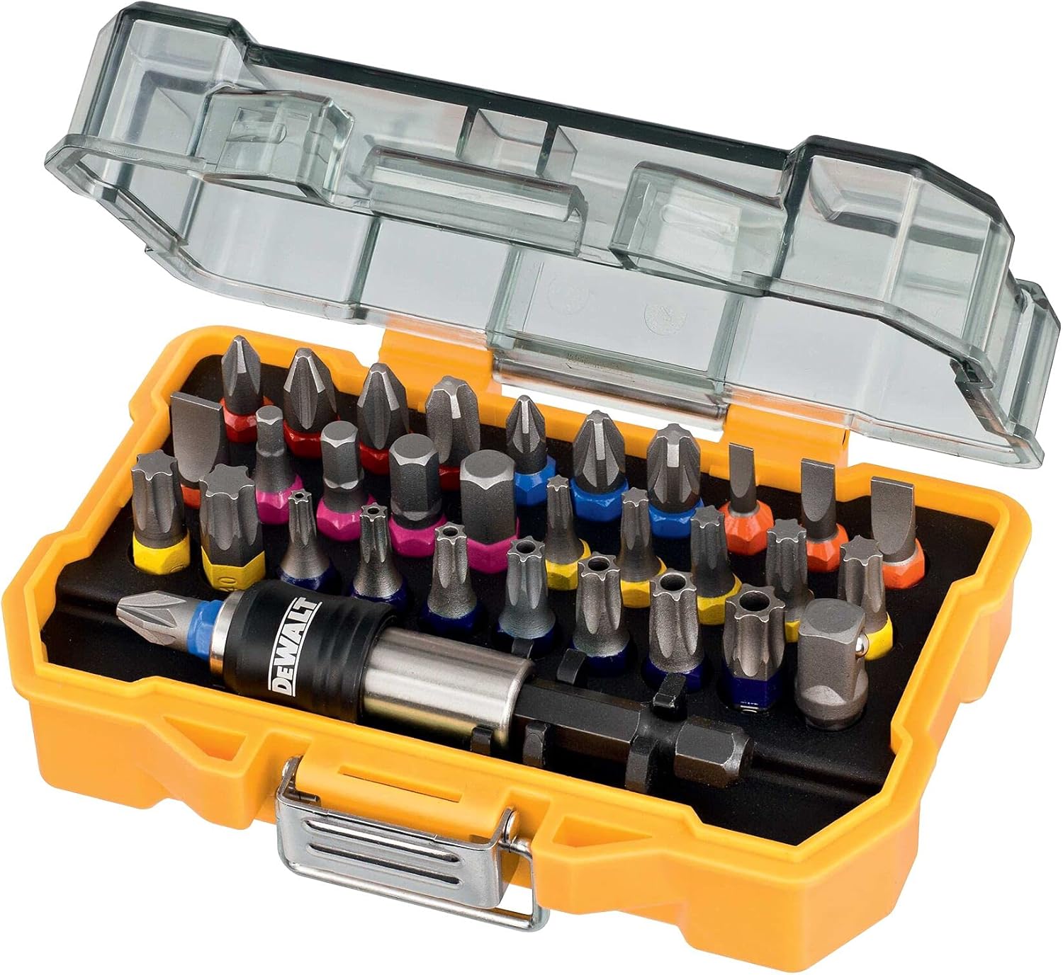 Dewalt Dt7969-Qz 32 Piece Xr Professional Magnetic Screwdriver Bit Accessory Set