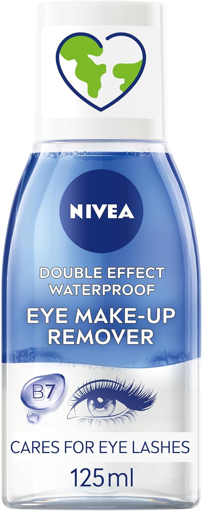 Nivea Double Effect Waterproof Eye Make-Up Remover (125Ml)