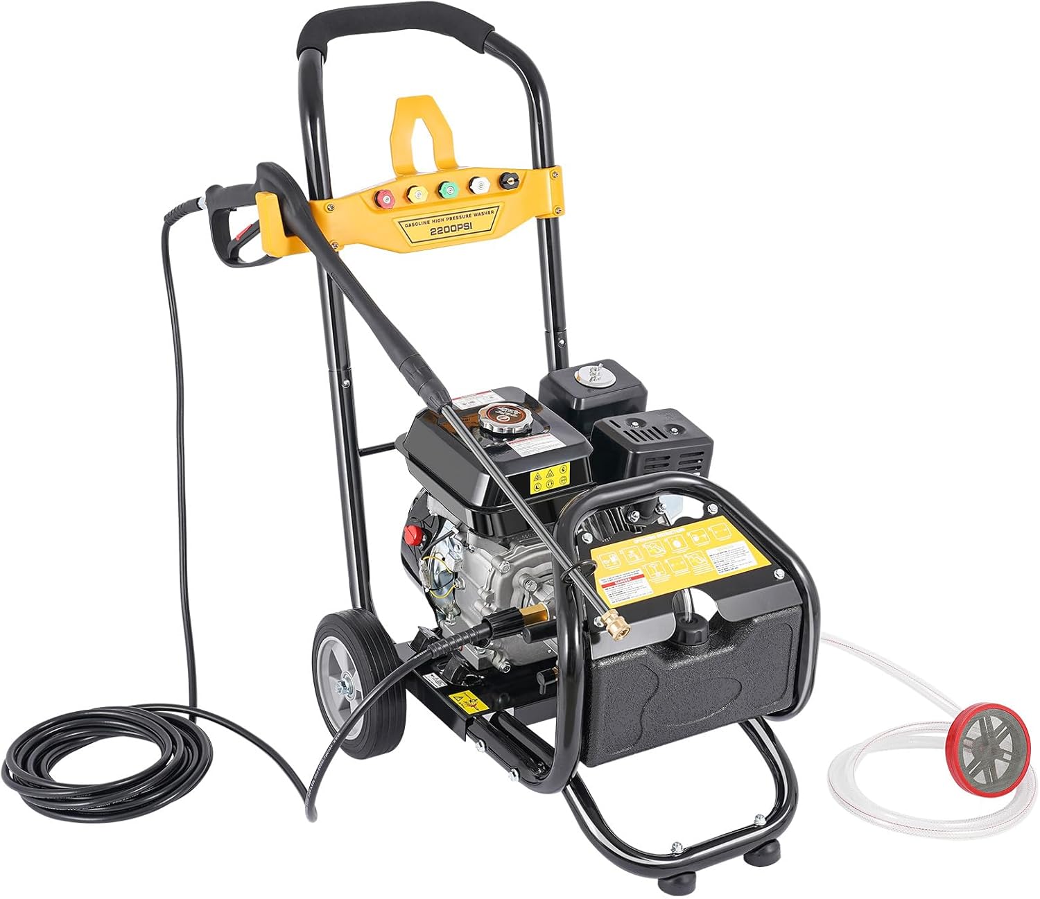 Pansywind Pressure Washer 420Cc 7.5Hp 2200Psi Petrol Engine Cleaner Tool