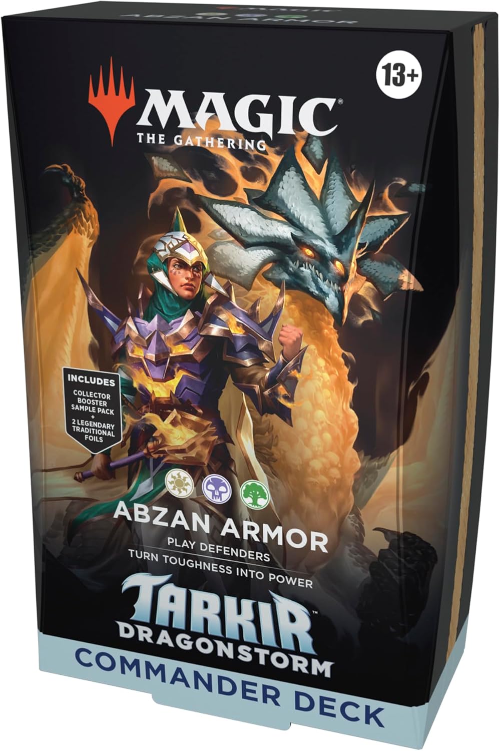Magic The Gathering Tarkir: Dragonstorm Abzan Armor Commander Deck