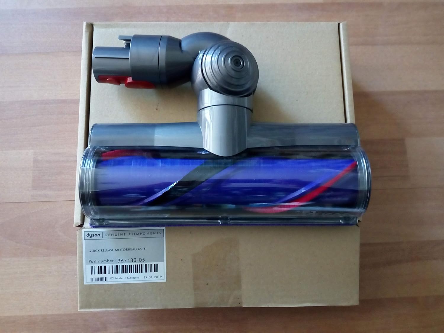 Dyson Sv12 V10 Turbo Brush Replacement With Stiff Bristles