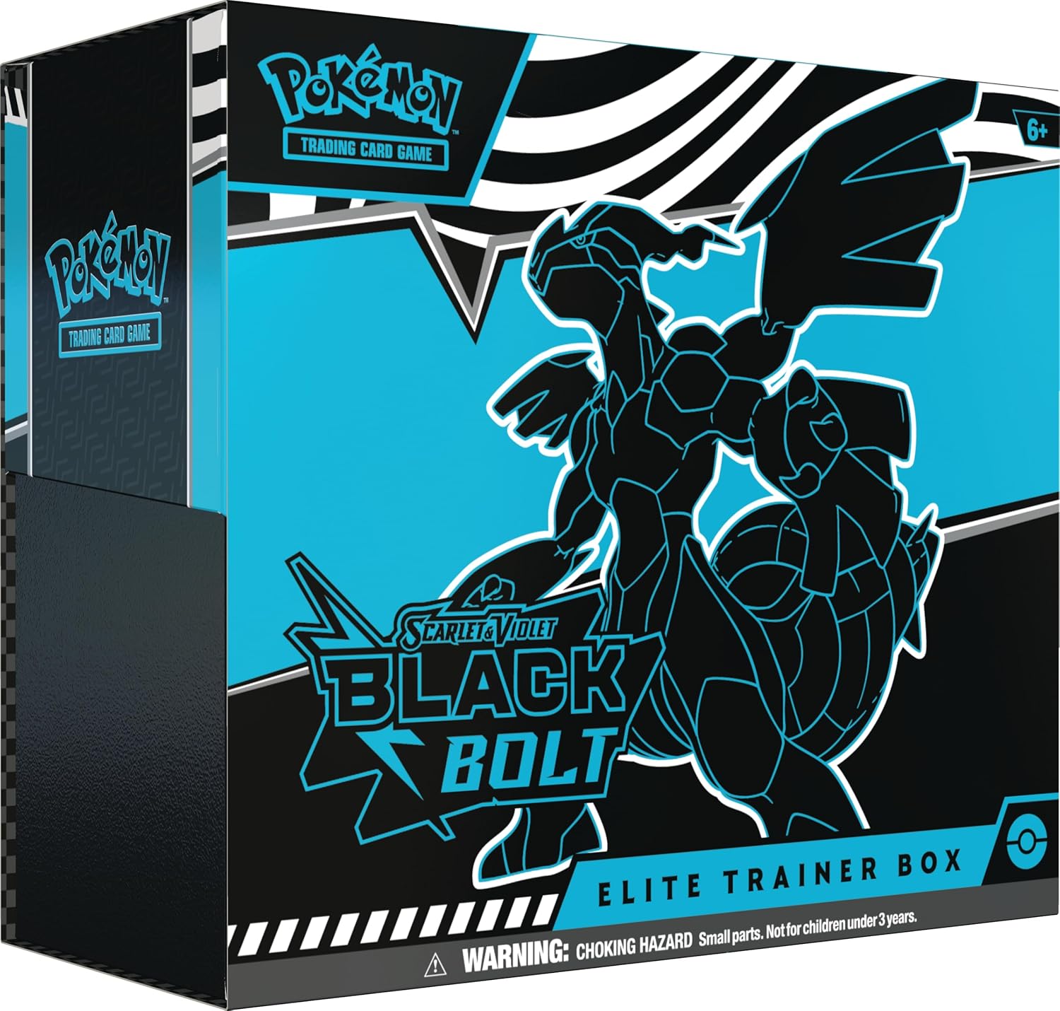 Pokémon Tcg Scarlet & Violet—Black Bolt Elite Trainer Box With Thundurus Promo Card