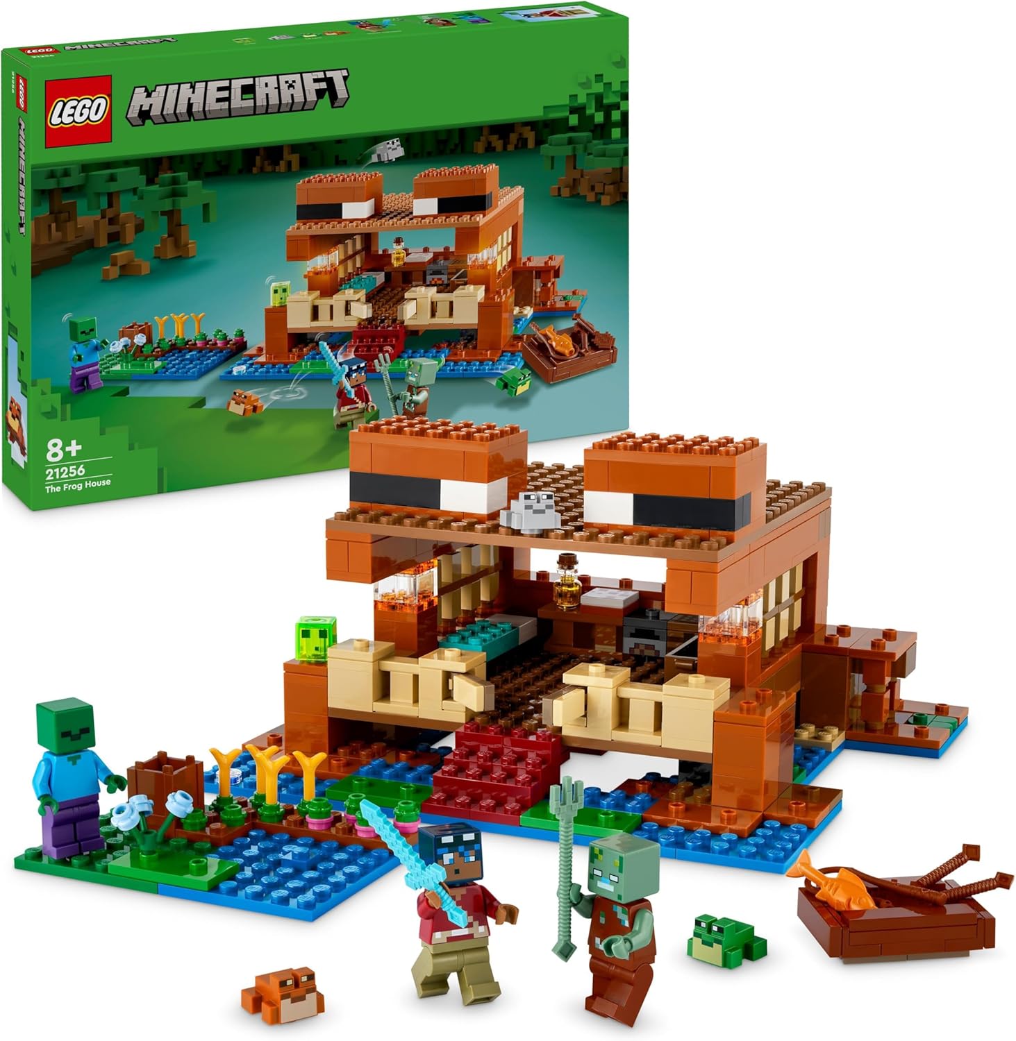Lego Minecraft The Frog House Building Toy 21256
