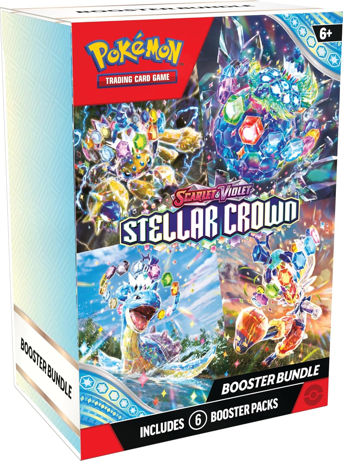 Pokémon Tcg: Scarlet & Violet—Stellar Crown Booster Bundle (6 Packs)