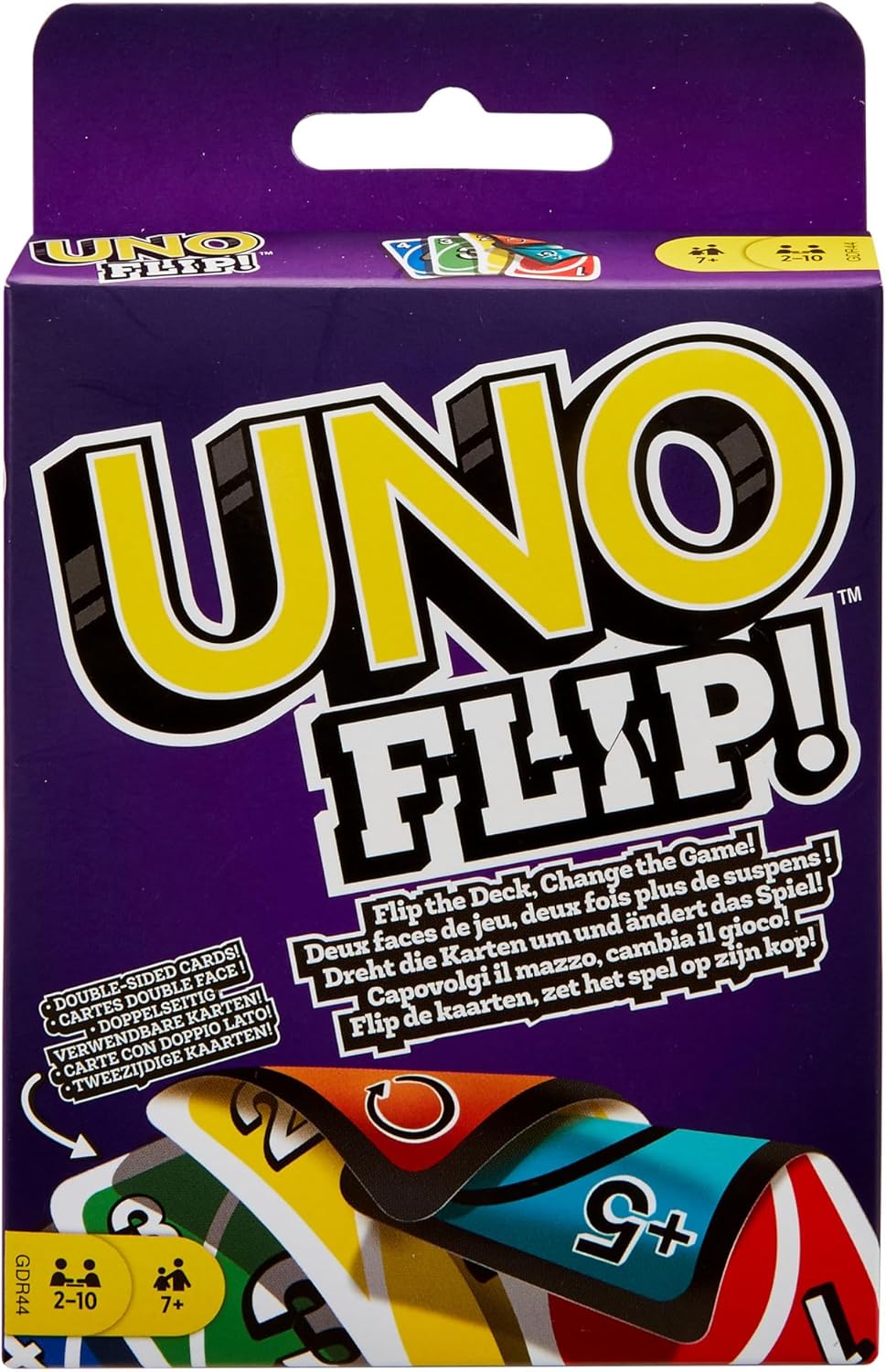 Mattel Games Uno Flip! Family Card Game Gdr44