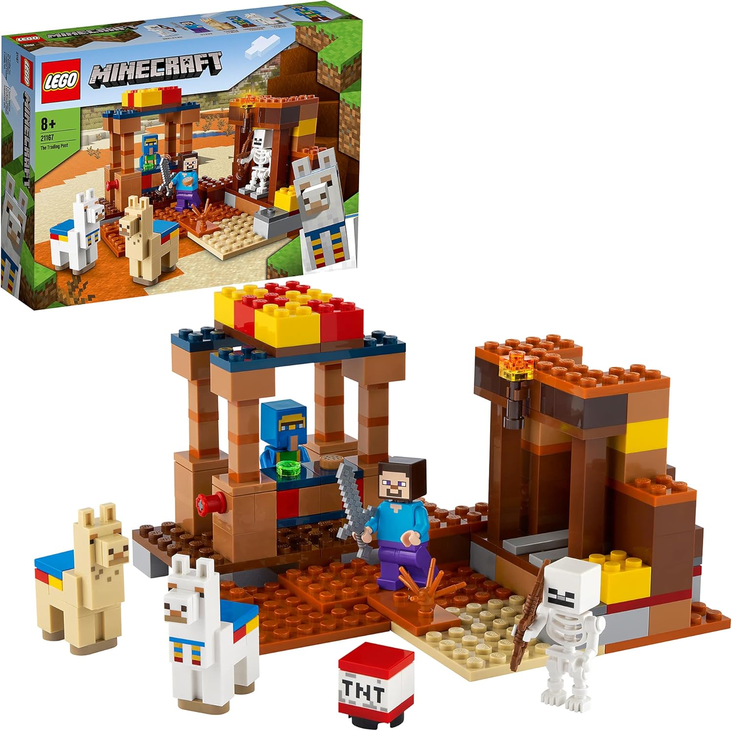 Lego 21167 Minecraft The Trading Post Building Set