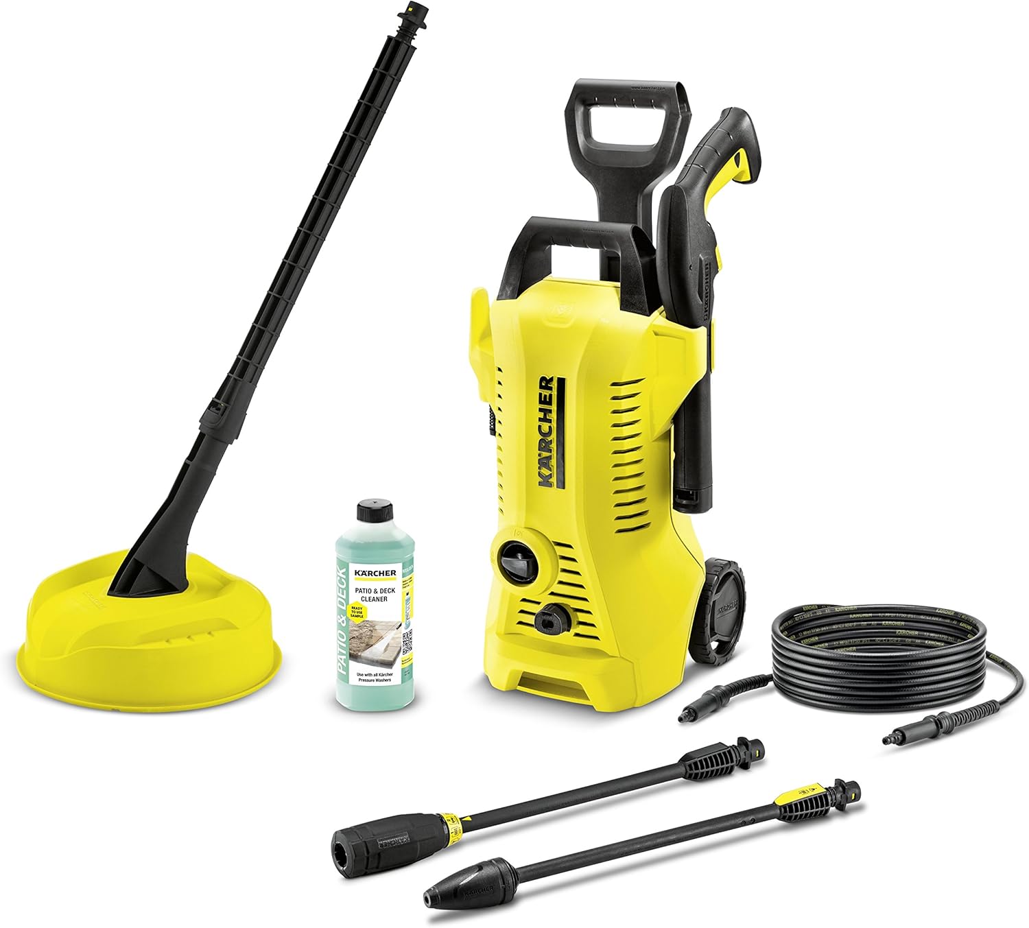 Kärcher K2 Full Control Home Pressure Washer 1.673-604.0, Yellow/Black, Large