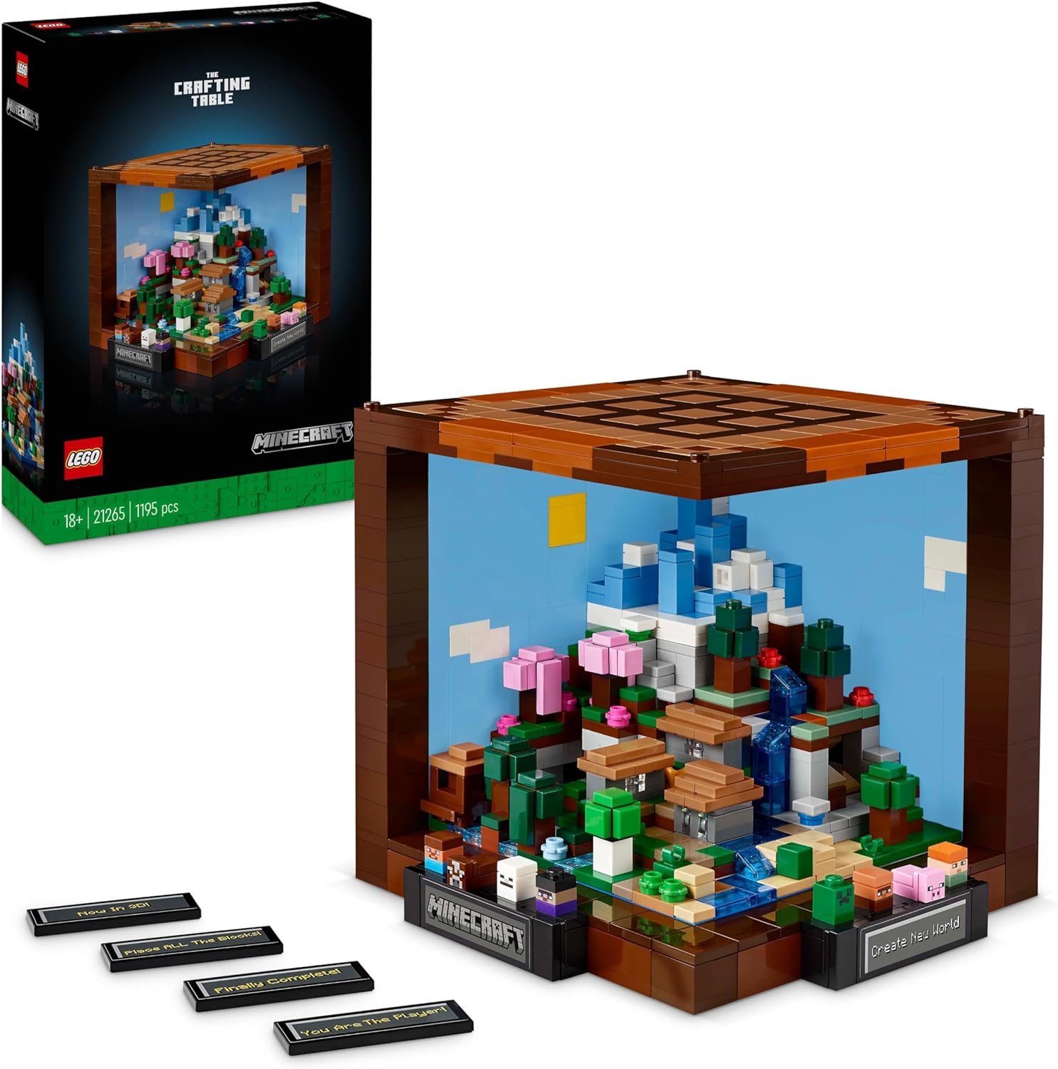 Lego Minecraft The Crafting Table Model Kit 21265