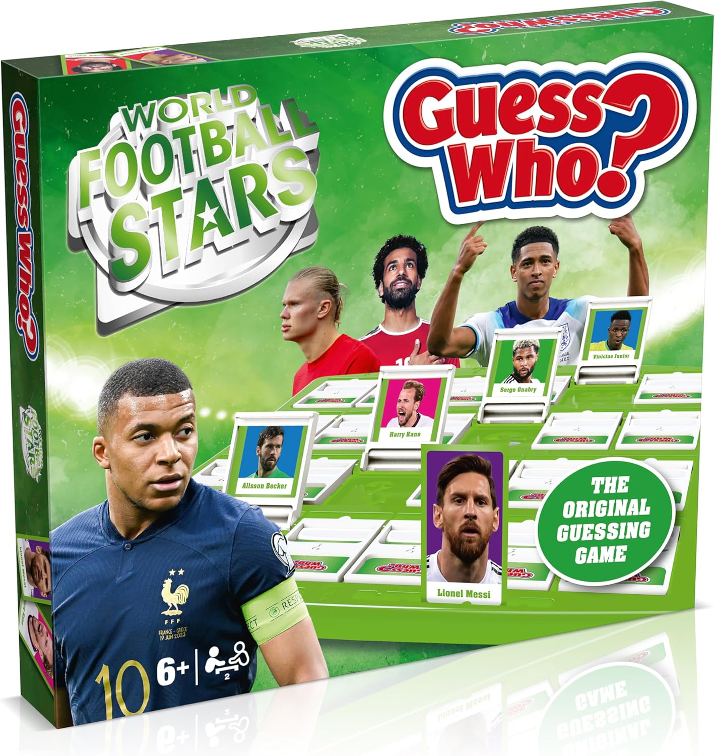 Winning Moves World Football Stars Guess Who? Board Game For Ages 6+